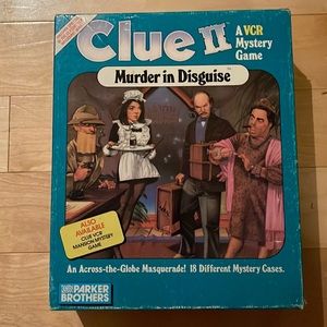 Clue II - Vintage board game